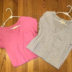 Anthro Cloth & Stone T-Shirt Dresses